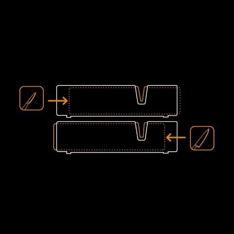 Точилка для ножів двофазна Fiskars Edge (1003098) Нововолинськ - фото 5