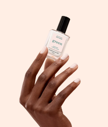 Лак для нігтів Manucurist Green – ніжний молочний відтінок Milky White, легкий напівпрозорий ефект, 15мл Слов'янськ