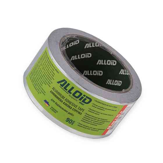 Скотч алюмінієвий 25м х 48мм, 90мкм Мукачево