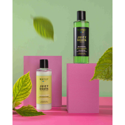 Шампунь Mayur Гуаява зміцнювальний для нормального волосся 200 мл (4820230950021) Вінниця - фото 2