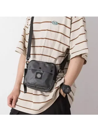 Сумка через плечо Stone Island 16x16 черный Серый Запорожье - изображение 2