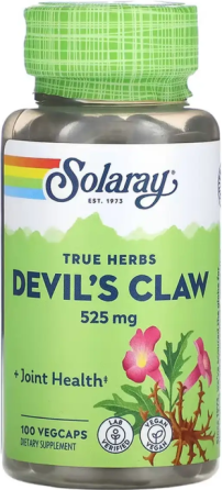 Коготь дьявола Solaray Devil's Claw Root 525mg 100 вег капс Киев