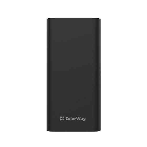 Павербанк 30000mAh ColorWay CW-PB300LPB3BK-F з ліхтариком чорний Житомир