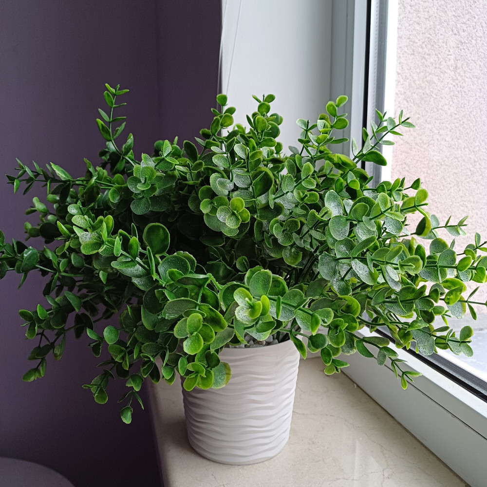 Штучний кущ  Самшиту із латексу Дніпро - фото 2