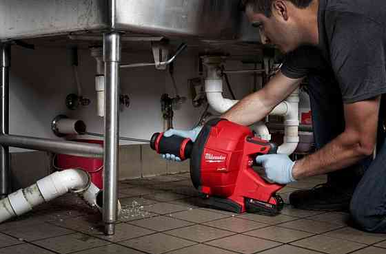 Машина прочистна акумуляторна MILWAUKEE, M18 FDCPF10-0C, трос 10м (відро) Одеса