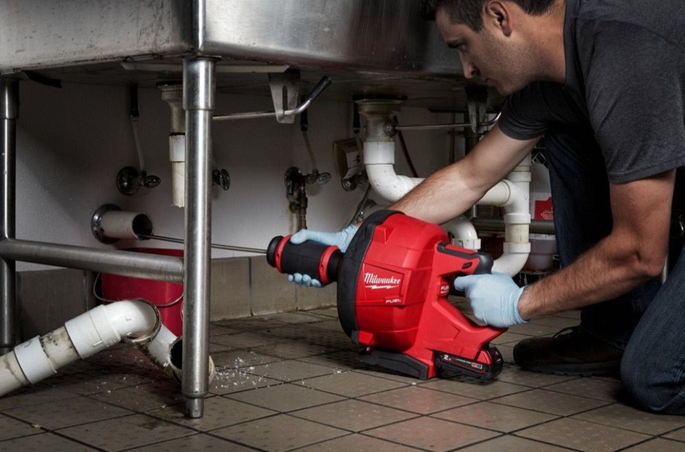 Машина прочистна акумуляторна MILWAUKEE, M18 FDCPF10-0C, трос 10м (відро) Одеса - фото 5