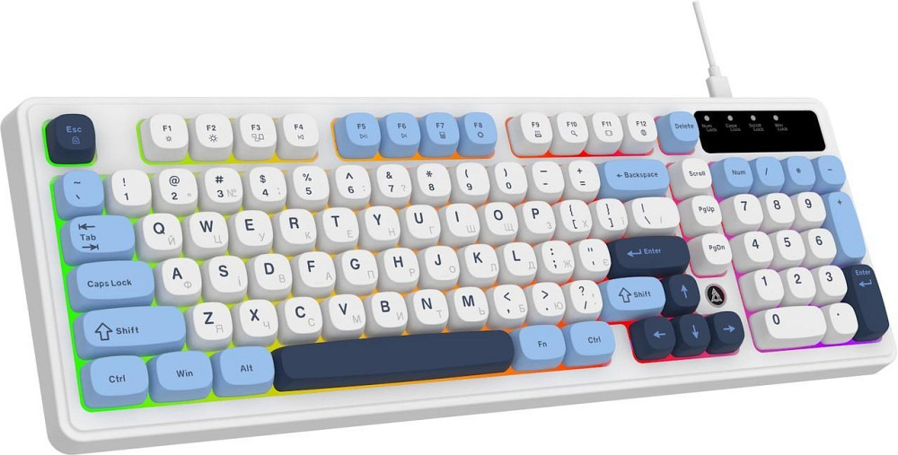 Клавіатура Ajazz AF98 Black USB-C Glacier Blue (AF98-GB) ( 13437 ) Харьков - изображение 12