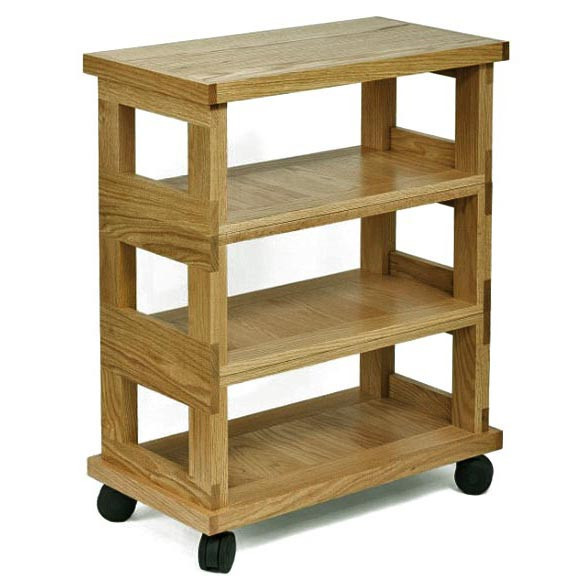 Етажерка на колесах "Хаслія" сієна Миколаїв - фото 1