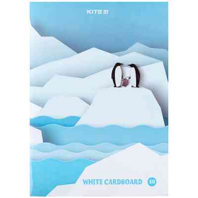 Белый картон Kite A4 10 листов (K24-1254) Винница