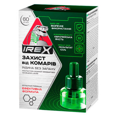Рідина для фумігатора iRex Від комарів 60 ночей 37 мл (4820184441316) Вінниця - фото 1
