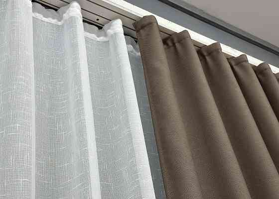 Премиальная ткань рогожка для штор 