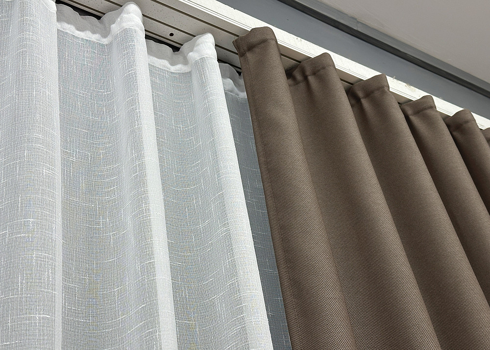 Премиальная ткань рогожка для штор 