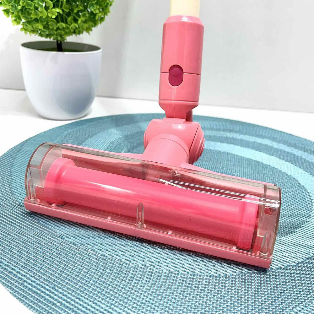 Пилосос WToys 3 насадки підсвічування дзижчання всмоктуючий пил Рожевий (83718/XG 2-33 AB) Чернигов - изображение 2