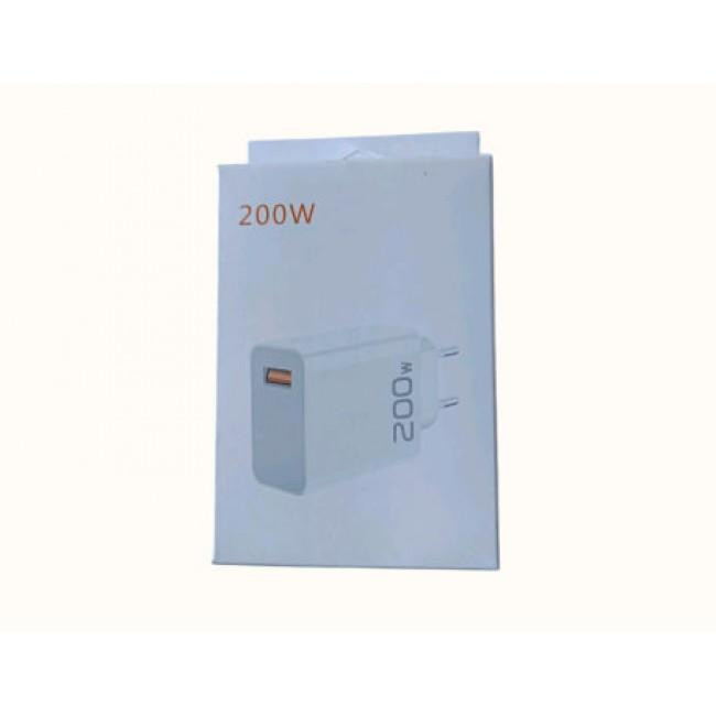 Адаптер 200W USB універсальний блок живлення з високим виходом для заряджання різних пристроїв Київ - фото 2