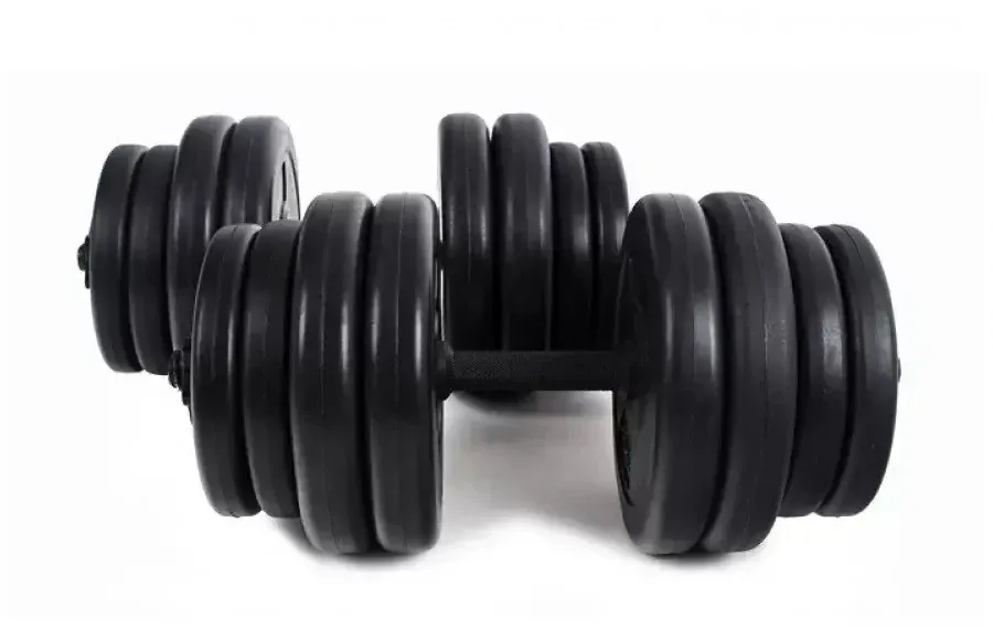 Лавка для жиму з партою Скотта + 4 грифа + блінів 130 кг Гантелі, гирі, штанги та диски АВС пластик комплект Київ - фото 7