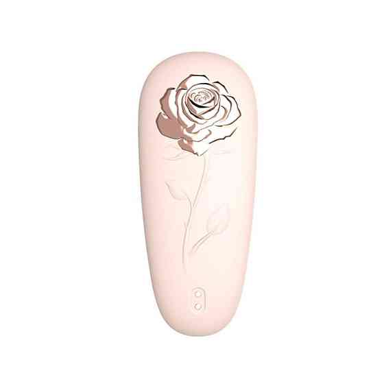 Стимулятор с пульсацией для клитора Chisa Kissen Rosebud персиковый Sex Aura Киев