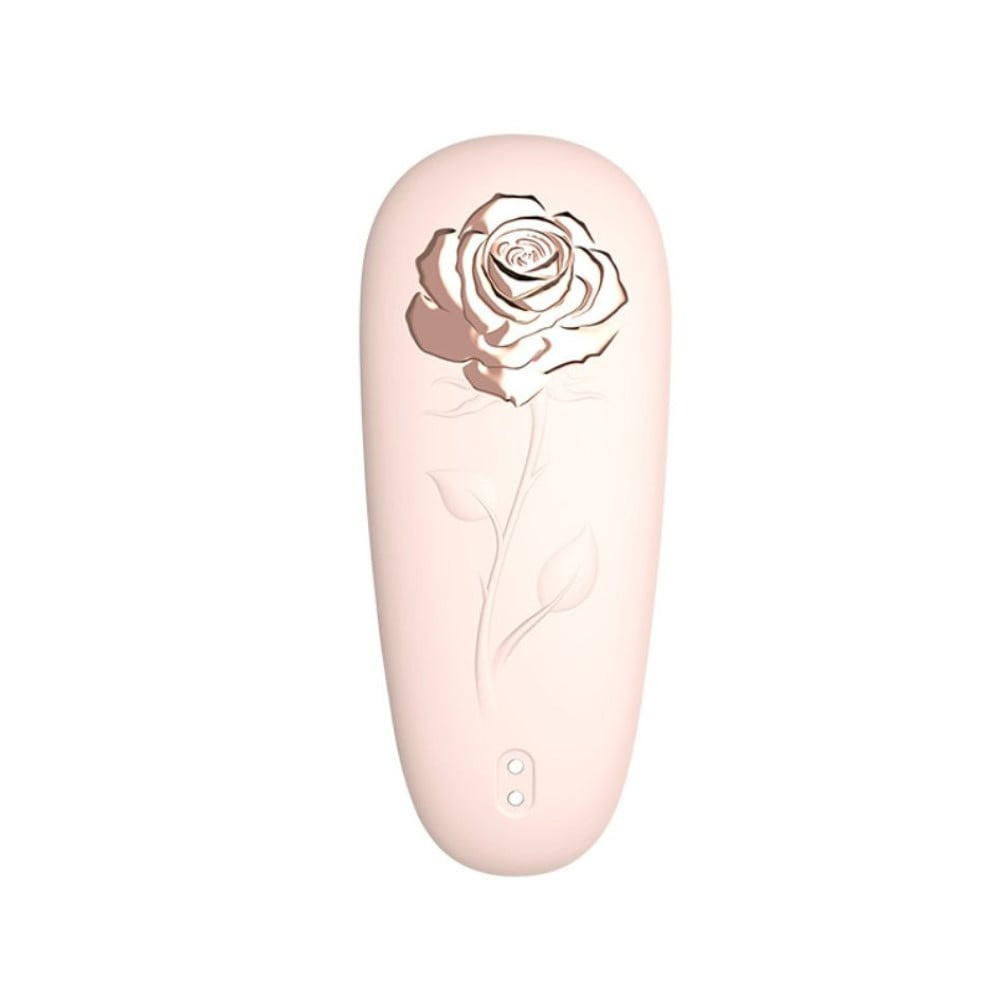 Стимулятор з пульсацією для клітора Chisa Kissen Rosebud персиковий Sex Aura Київ - фото 2