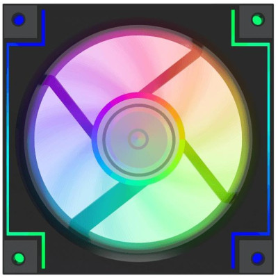 Кулер для корпуса Gamemax RD300 BK Винница - изображение 2