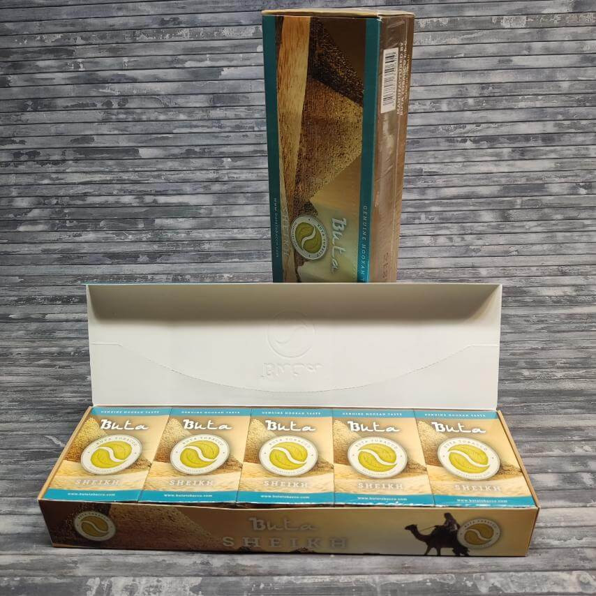 Заправка для кальяну Sheikh (Buta Gold) 50 г. Пачка Київ - фото 5