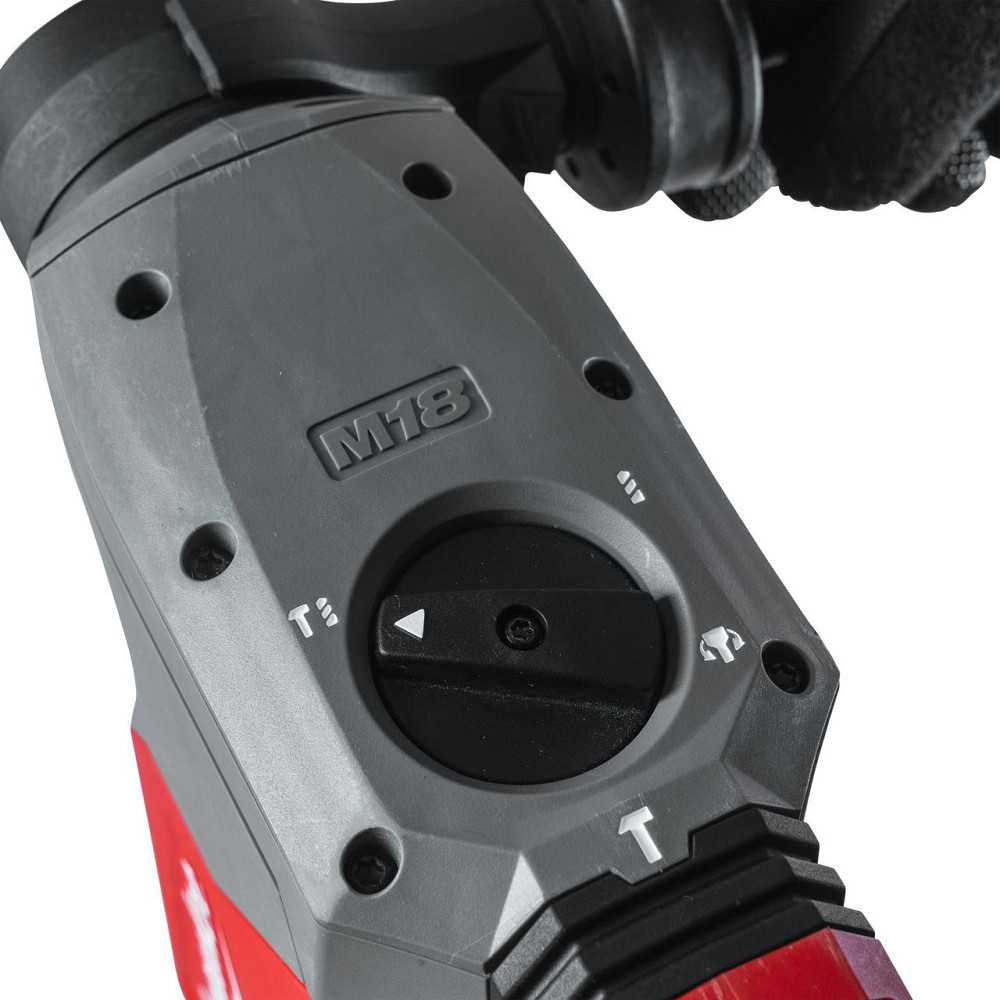 Акумуляторний SDS-Plus перфоратор M18 ONE FHPX-0X FUEL (+ бічна рукоятка, індикатор глибини, мастило, суцільнометалевий патрон F Одеса - фото 6
