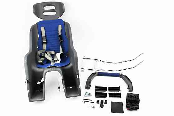 Сидіння для перевезення дітей пластмасове заднє, кріпл. швидкознімне, триточковий ремінь безпеки, SBC-137 Киев