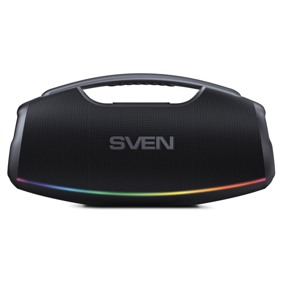 Портативная акустическая система бумбокс Bluetooth с RGB подсветкой SVEN (PS-990) Нововолынск