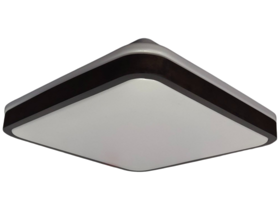 GLOW матовий 60W 391*391*65мм 3000К-6500К з ДК махагон Днепр