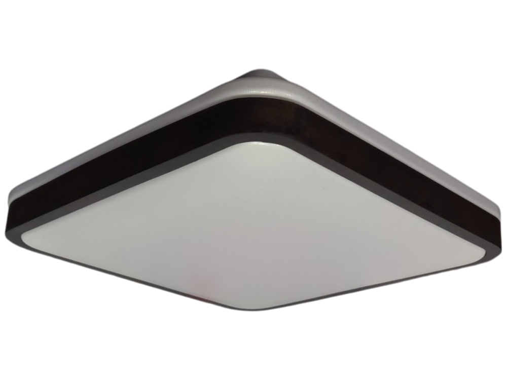 GLOW матовий 60W 391*391*65мм 3000К-6500К з ДК махагон Днепр - изображение 1