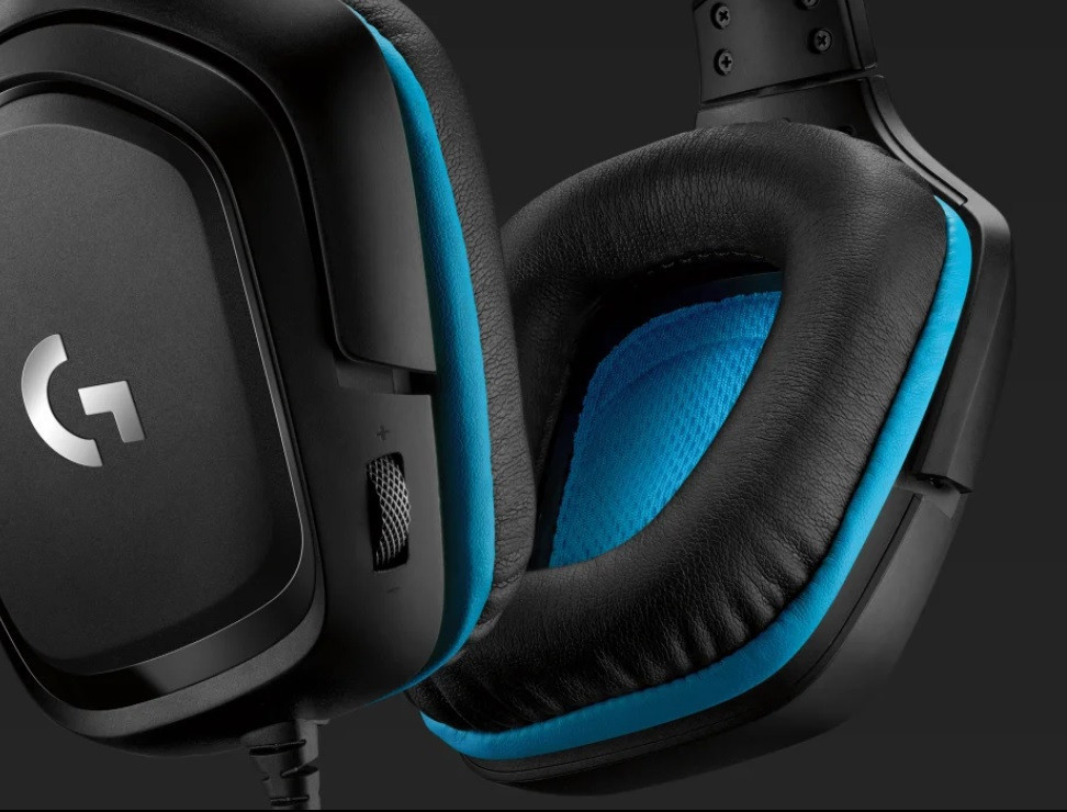 Гарнітура Logitech G432 Black (981-000770) чорний/синій Харьков - изображение 1