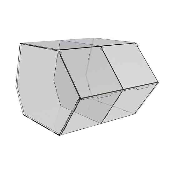 Диспенсер  EKOSTAR  для мармеладів, снеків, горіхів 2 комірки Київ