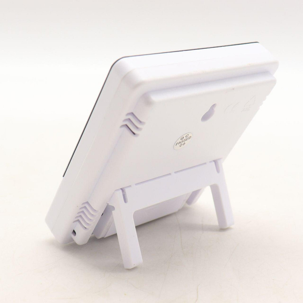 Електронний кімнатний Термометр / Цифровий термометр з годинником / Настільний термометр-гігрометр з будильником Київ - фото 8