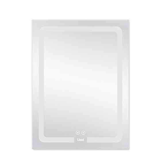 Дзеркало Lidz Kubis 600х800 з LED-підсвіткою Touch, з антизапотіванням, з димером, регітність LD78LF9376080 Київ