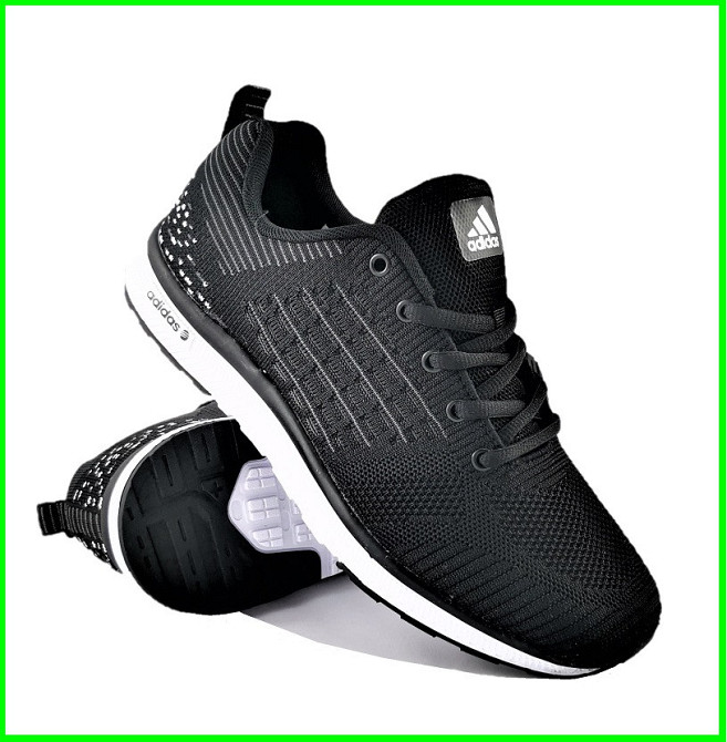 Кросівки Чоловічі Adidas Runner Boost Чорні Адіас (розміри: 41) Відеовідвід Дніпро - фото 4