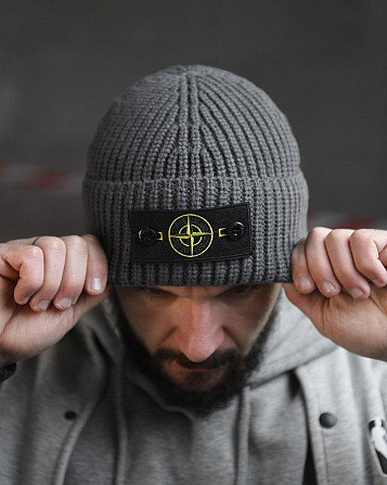 Шапка stone island graffit ВТ4725 Киев - изображение 3