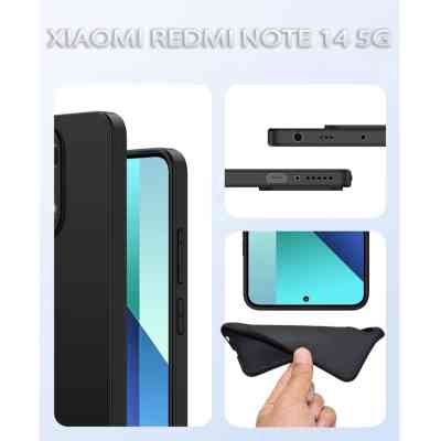 Чохол до мобільного телефона BeCover Xiaomi Redmi Note 14 5G Black (712757) Вінниця
