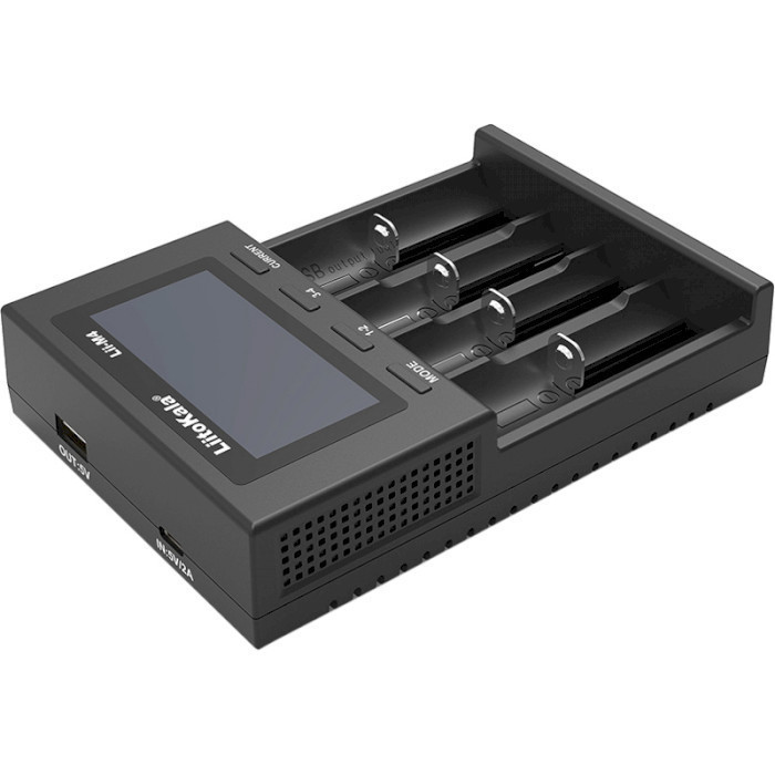 Зарядний пристрій для акумуляторів LiitoKala Lii-M4 (Li-ion IMR LiFe+NiMH) + Rower bank + Type-C Вінниця - фото 4
