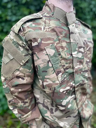 Костюм тактический ACU китель и штаны (Мультикам) M Винница - изображение 6
