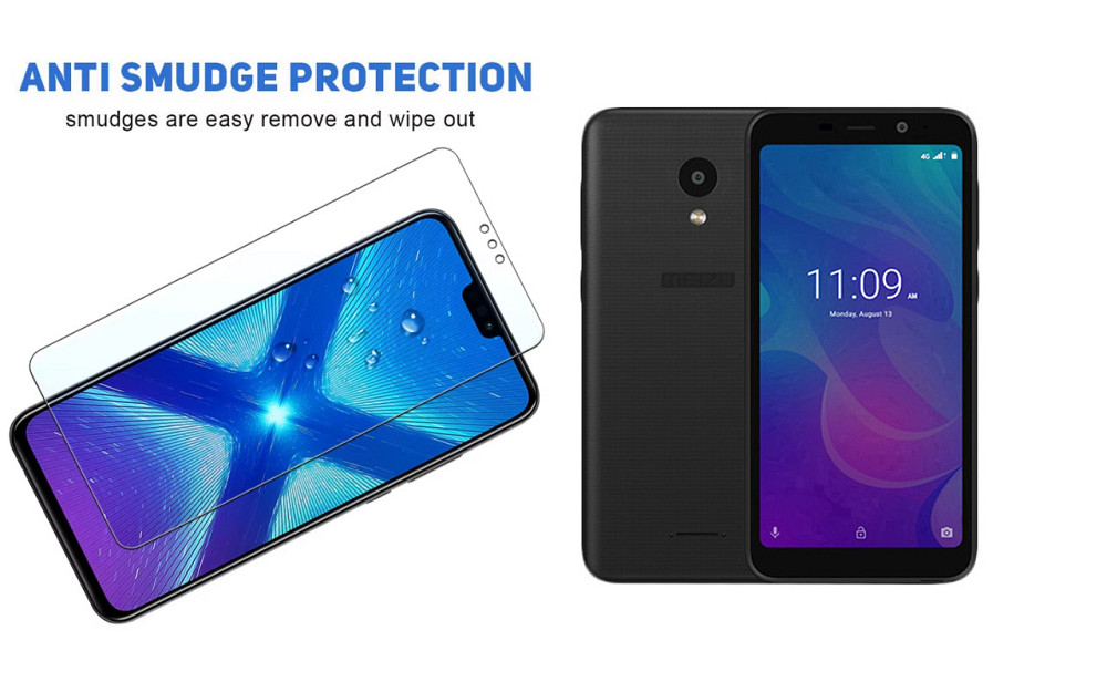 Захисне скло NeoGlass для Meizu C9, Meizu C9 Pro – надпрозоре та стійке Київ - фото 3
