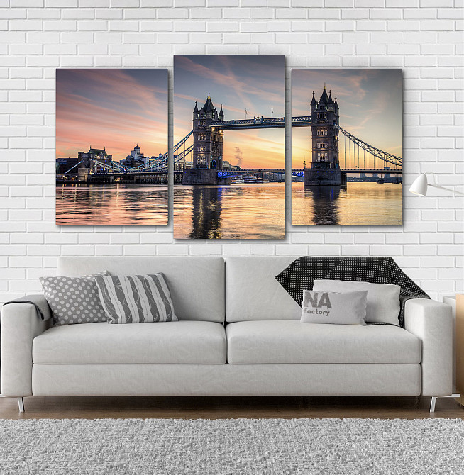 Модульна картина Міст Лондон Art-23_3 Київ - фото 2