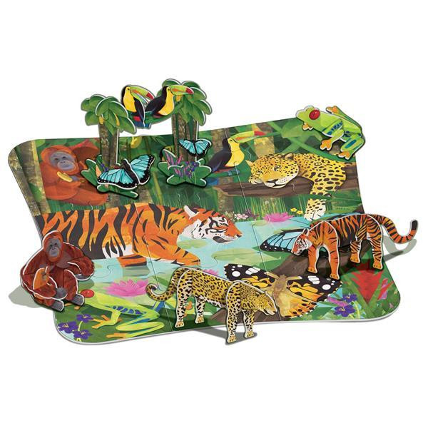 Пазл з фігурками 4M Тропічний ліс (00-04678) Харків - фото 9