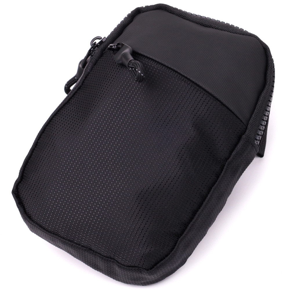 Слінг сумка для подорожей із якісного текстилю Чорний (Vintage) Київ - фото 5