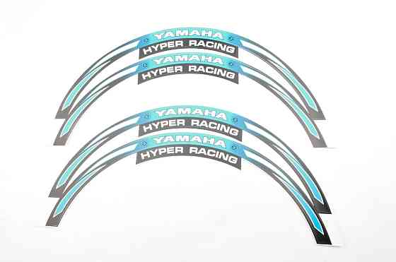 Наклейка на колесо 17/18 (голубая) (#6058) Мукачево