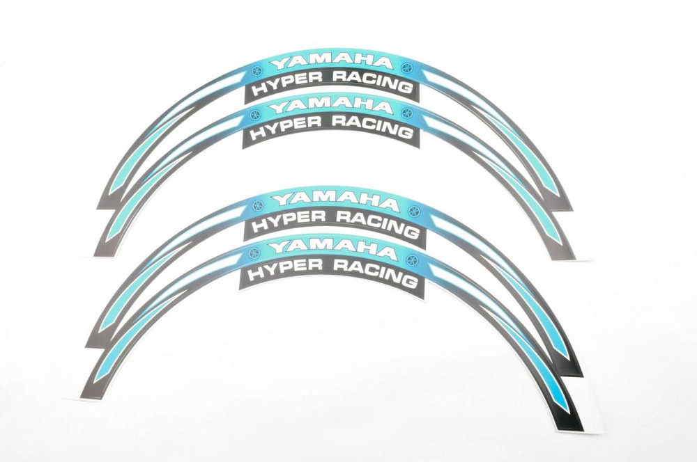 Наклейка на колесо 17/18 (голубая) (#6058) Мукачево - изображение 1