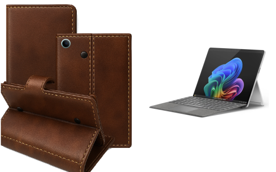 Книжка-трансформер для планшета Microsoft Surface 11 Pro Copilot+, колір Black Buno-Red Київ