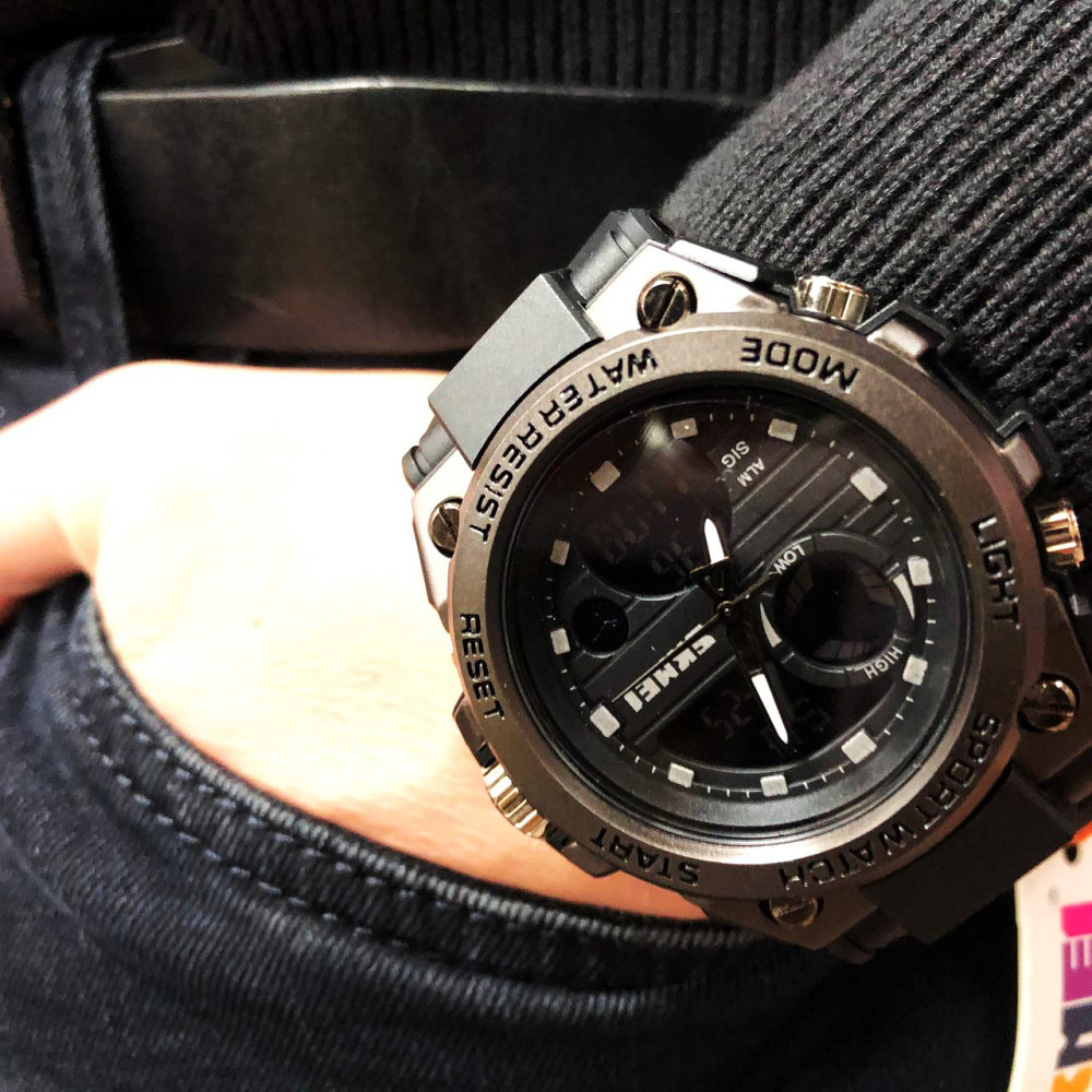 Спортивние наручные часы SKMEI 2031BK, Часы туристические для выживания Военные для всу JZ-84 Львов - изображение 3