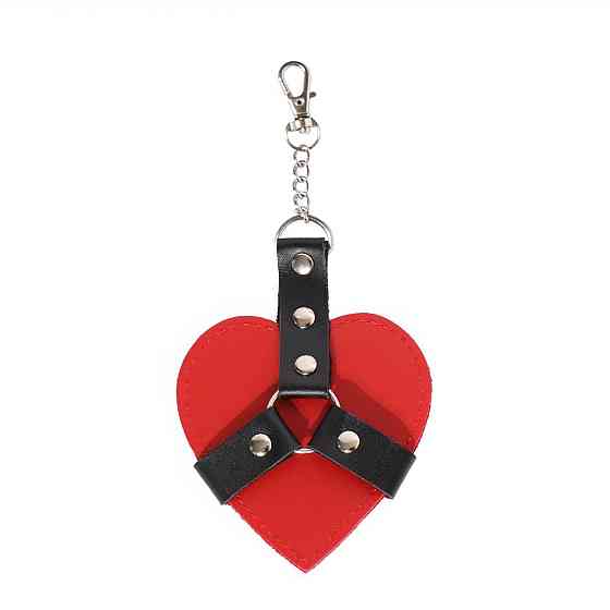 Брелок на карабіні для ключів Art of Sex Chained Heart, Червоний Sex Aura Київ
