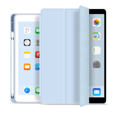 Чохол до планшета BeCover Tri Fold Soft TPU mount Apple Pencil Apple iPad 10.2 2019/2020/2021 Light Blue (706747) Вінниця - фото 2
