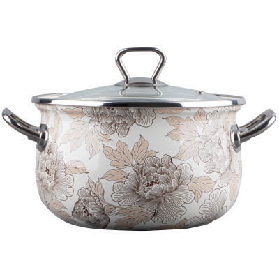 Каструля Gusto "Срібні етюди" Premium 18 см 3,1 л (GT-T-118-SE) Вінниця - фото 1