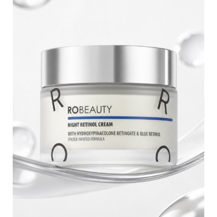 Ночной крем с микроиглами и ретинолом ANTI-AGE RoBeauty 50 мл Киев - изображение 2