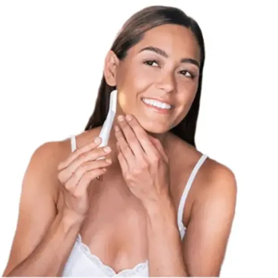 Триммер-эпилятор женский Flawless Dermaplane Glo, эпилятор для интимных зон Коломыя